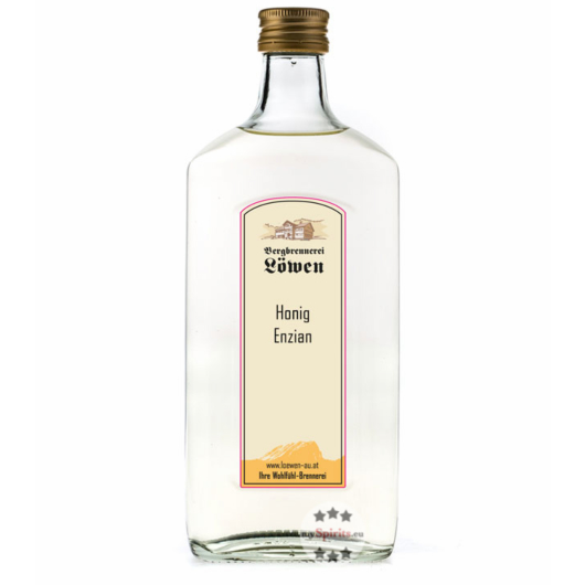 Löwen: Honig-Enzian / 35 % Vol. / 0,5 Liter - Flasche