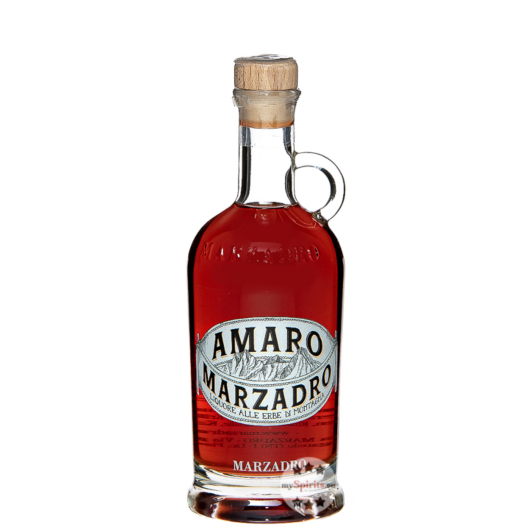 Marzadro: Amaro Marzadro Kräuter-Likör / 30 % Vol. / 0,2 Liter-Flasche