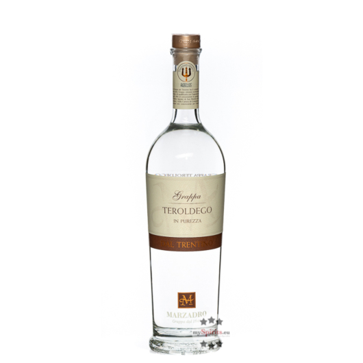 Marzadro Grappa Teroldego in Purezza / 41 % Vol. / 0,7 Liter-Flasche