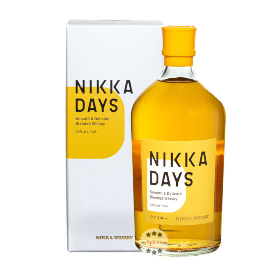 Nikka Days Blended Whisky / 40 % Vol. / 0,7 Liter-Flasche in Geschenkkarton