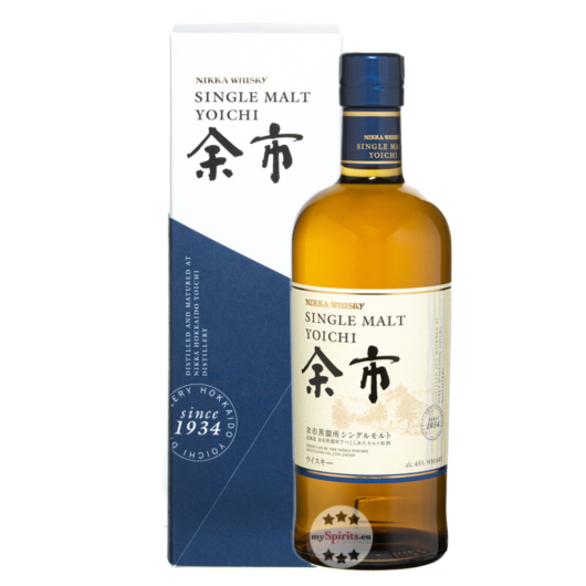 Nikka Yoichi Single Malt Whisky / 45 % Vol. / 0,7 Liter-Flasche in Geschenkkarton