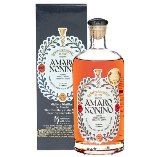 Nonino Amaro Quintessentia di Erbe / 35 % vol. / 0,7 Liter-Flasche 