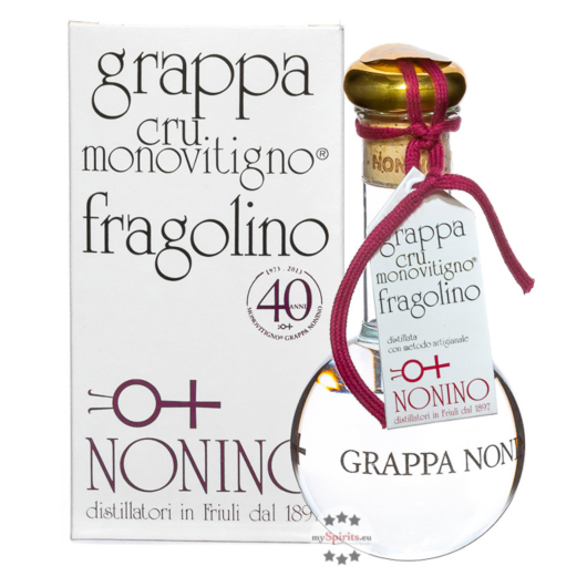 Nonino Grappa Fragolino Cru Monovitigno / 45 % Vol. / 0,2 Liter - Flasche