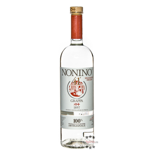 Nonino Grappa Tradizione 41° – der frische Grappa von Nonino / 41 % Vol. / 1,0 Liter-Flasche