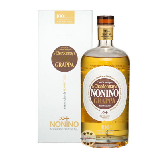 Nonino In barriques lo Chardonnay di Nonino Grappa Monovitigno / 41 % vol. / 0,7 Liter-Flasche