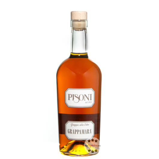 Pisoni Grappamara Kräuter Grappa / 40 % Vol. / 0,7 Liter-Flasche