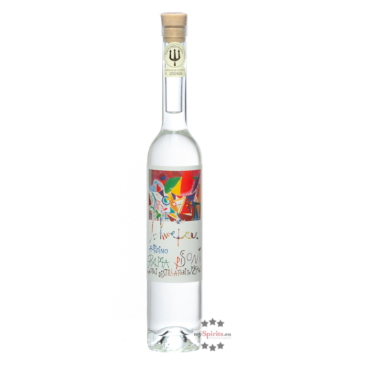 Pisoni Riccardo Schweizer Bianca Grappa / 40 % Vol. / 0,2 Liter-Flasche