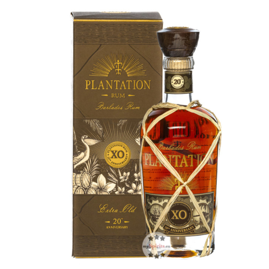 Plantation Rum XO 20th Anniversary Barbados Rum / 40 % Vol. / 0,7 Liter-Flasche in Geschenkbox