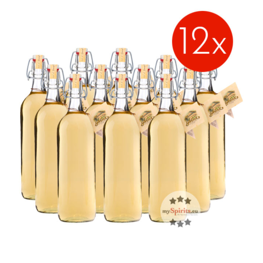 12 x Prinz: Alte Williams-Christ-Birne im Holzfass gereift / 41 % Vol. / 12 x 1,0 Liter