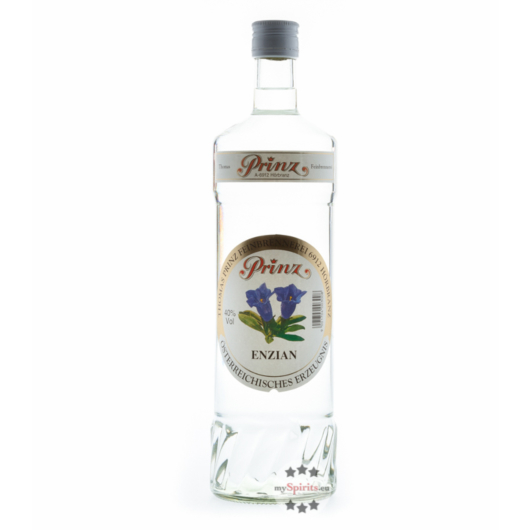 Prinz Enzian-Schnaps / 40 % vol. / 1,0 Liter-Flasche