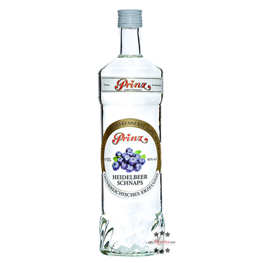 Prinz Heidelbeer-Schnaps / 40 % Vol. / 1,0 Liter-Flasche