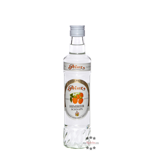 Prinz: Himbeer-Schnaps/ 40% Vol. / 0,35 Liter - Flasche