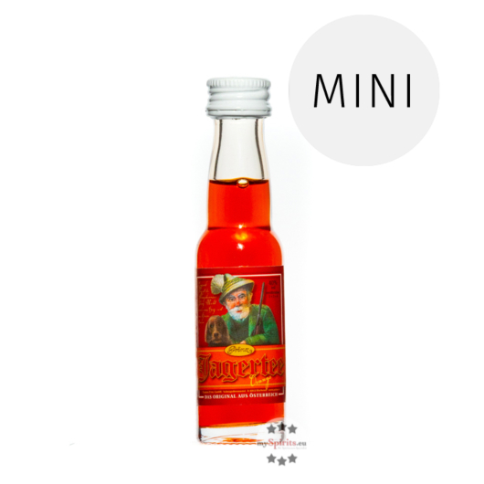 Prinz: Jagertee Orange Mini / 40 % Vol. / 0,02 Liter-Flasche