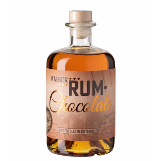 Prinz: Kaiser Rum-Chocolate Likör mit Inländerrum / 40 % vol / 0,5 Liter-Flasche