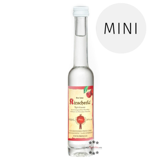 Prinz: Kirscherla Miniatur / 34 % Vol. / 0,04 Liter-Flasche