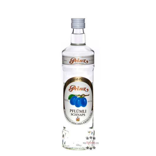 Prinz: Pflümli-Schnaps / 40% Vol. / 0,7 Liter - Flasche