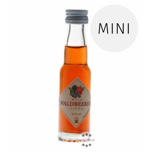 Prinz: Wild-Waldbeeren Likör / 16% Vol. / 0,02 Liter - Flasche