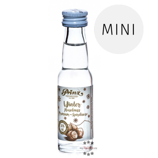 Prinz Winter Haselnuss Miniatur / 34 % Vol. / 0,02 Liter-Flasche