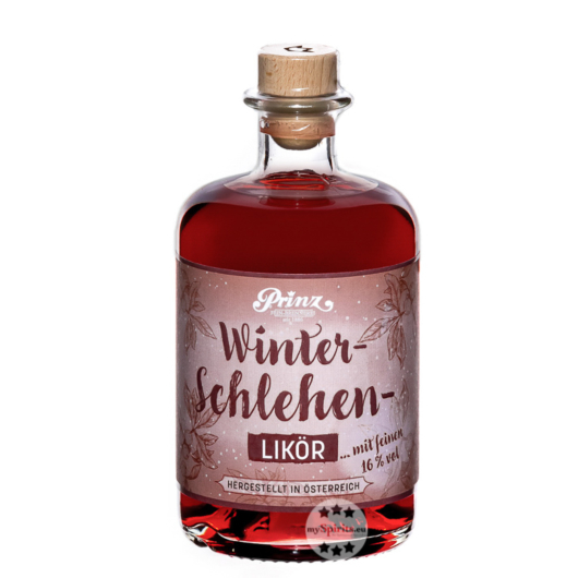 Prinz Winterschlehen-Likör / 16 % Vol. / 0,5 Liter-Flasche