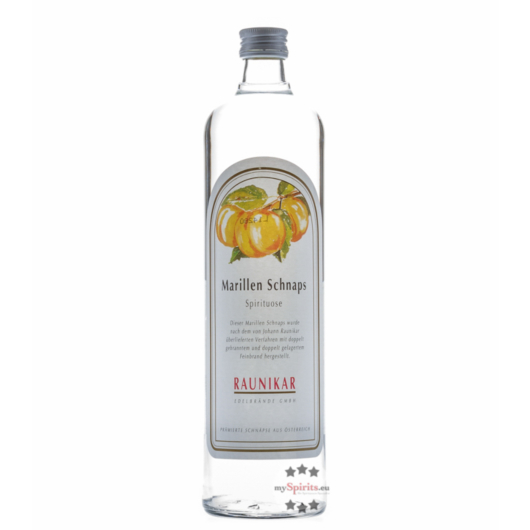 Raunikar Marillen Schnaps / 45 % Vol. / 0,7 Liter-Flasche