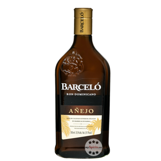 Ron Barceló Añejo Rum / 37,5 % Vol. / 0,7 Liter-Flasche