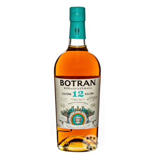 Ron Botran Anejo 12 Jahre Systema Solera / 40 % Vol. / 0,7 Liter-Flasche