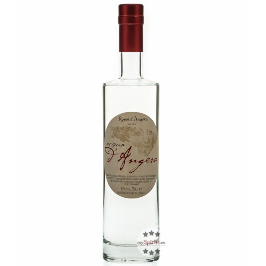 Rossi d'Angera Acqua d'Angera Grappa / 43 % Vol. / 0,5 Liter-Flasche in Geschenkverpackung