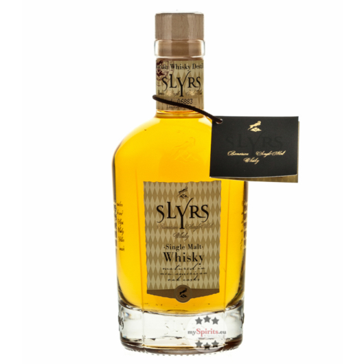 Slyrs Whisky: Bavarian Single Malt / 43 % vol. / 0,35 Liter-Flasche