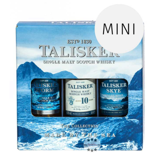 Talisker Probierset Whisky Multipack / 45,8 % Vol. / 3 x 0,05 Liter-Flasche