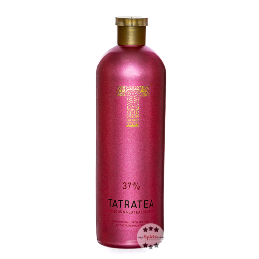 Tatratea 37 Hibiscus & Red Tea Liqueur / 37 % Vol. / 0,7 Liter-Flasche