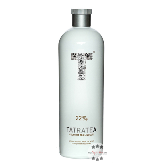 Tatratea 22 Coconut Tea Liqueur / 22 % Vol. / 0,7 Liter-Flasche