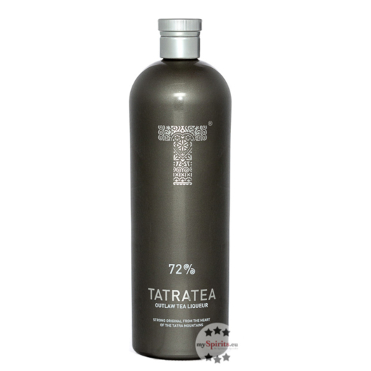 Tatratea 72 Outlaw Tea Liqueur / 72 % Vol. / 0,7 Liter-Flasche