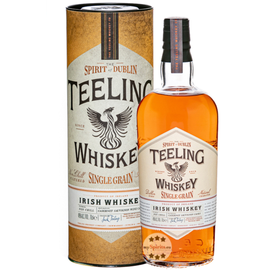 Teeling Single Grain Irish Whiskey / 46 % Vol. / 0,7 Liter-Flasche in Geschenkdose