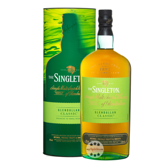 The Singleton of Glendullan Classic Single Malt Scotch Whisky / 40 % Vol. / 1,0 Liter-Flasche in Geschenkdose