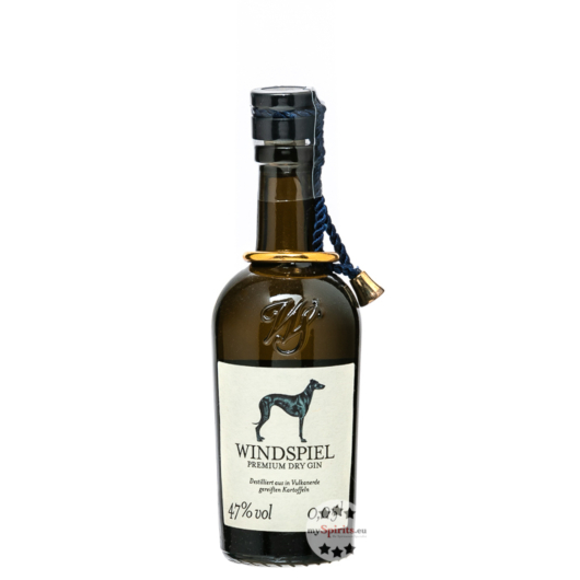 Windspiel Premium Dry Gin / 47 % Vol. / 0,05 Liter -Flasche