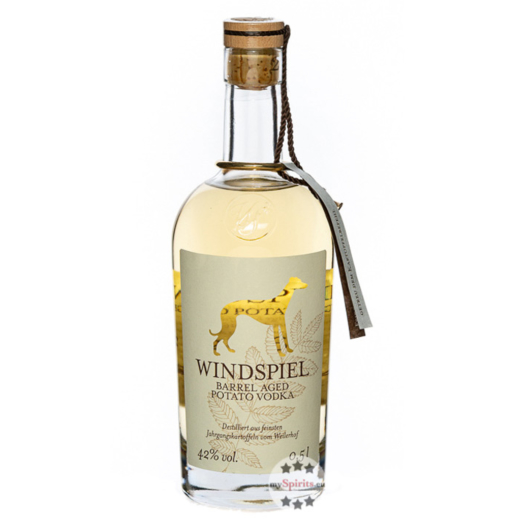 Windspiel Barrel Aged Potato Vodka / 42 % Vol. / 0,5 Liter-Flasche