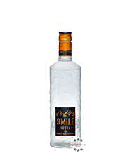 9 Mile Vodka Granite Rock Filtrated / 37,5 % Vol. / 0,7 Liter-Flasche mit LED-Licht