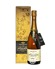 Andrea Da Ponte Vecchia Grappa di Prosecco / 42 % Vol. / 0,7 Liter-Flasche in Geschenkbox