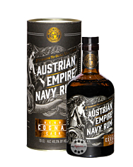 Austrian Empire Navy Rum A.E.N.R. Cognac Cask / 46,5 % Vol. / 0,7 Liter-Flasche in Geschenkdose