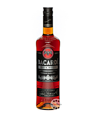 Bacardi Black Carta Negra Rum / 37,5 % Vol. / 0,7 Liter-Flasche