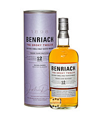 Benriach The Smoky Twelve Speyside Single Malt Scotch Whisky / 46 % Vol. / 0,7 Liter-Flasche in Geschenkdose