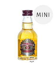 Chivas Regal 12 Jahre Blended Scotch Whisky Miniatur / 40 % Vol. / 0,05 Liter-Flasche