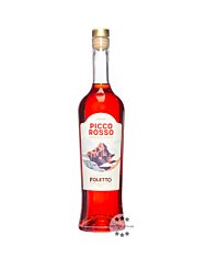 Foletto Picco Rosso - Himbeer Erdbeer Likör / 61 % Vol. / 0,7 Liter-Flasche