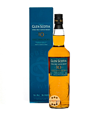 Glen Scotia 10 Years Single Malt Whisky / 40 % Vol. / 0,7 Liter-Flasche in Geschenkbox