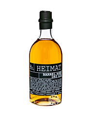 Heimat Barrel Aged Dry Gin / 43 % Vol. / 0,5 Liter-Flasche in Lederhülle