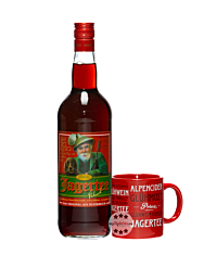 Prinz Jagertee Klassik inklusive Prinz Jagertee-Tasse / 40 % Vol. / 1,0 Liter-Flasche 