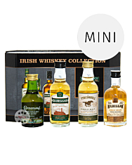 Cooley Irish Whiskey Collection - Kilbeggan Distilling Co. Probierset / 40 & 43 % Vol. / 4 x 0,05 Liter-Flasche in Geschenkbox