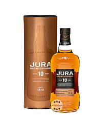 Jura 10 Jahre Single Malt Scotch Whisky / 40 % Vol. / 0,7 Liter-Flasche in Geschenkdose