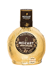 Mozart Chocolate: Cream Likör Gold / 17 % vol / 0,5 Liter-Flasche