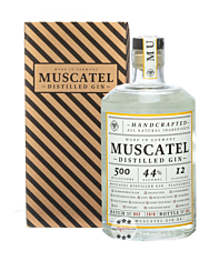 Muscatel Distilled Gin / 44 % Vol. / 0,5 Liter-Flasche